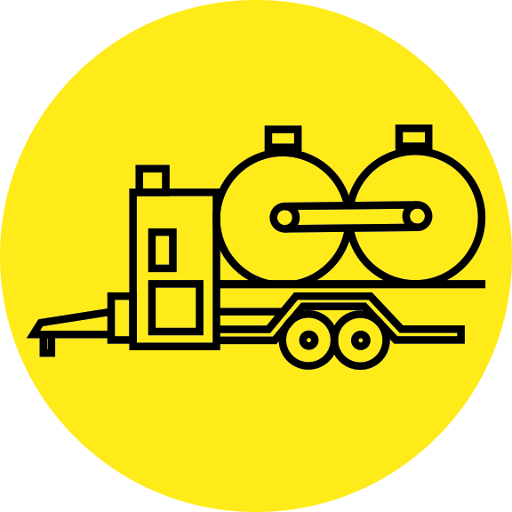 Besaitungsmaschine